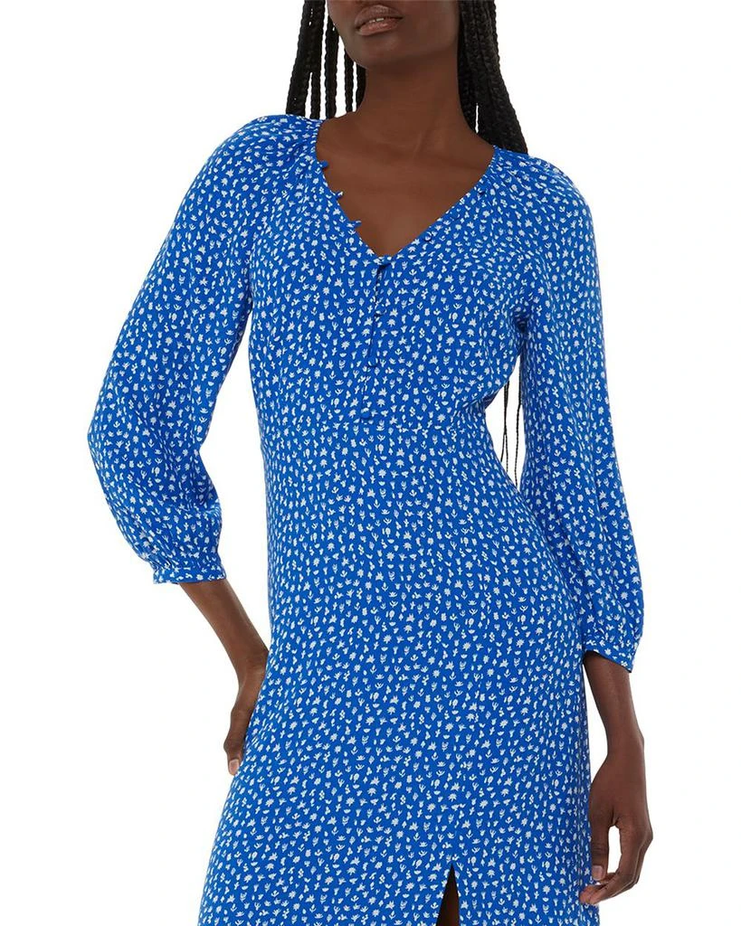Whistles V Neck Midi Dress 2
