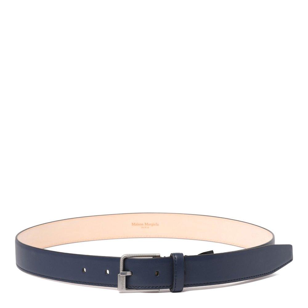 MAISON MARGIELA Maison Margiela Logo Engraved Buckled Belt