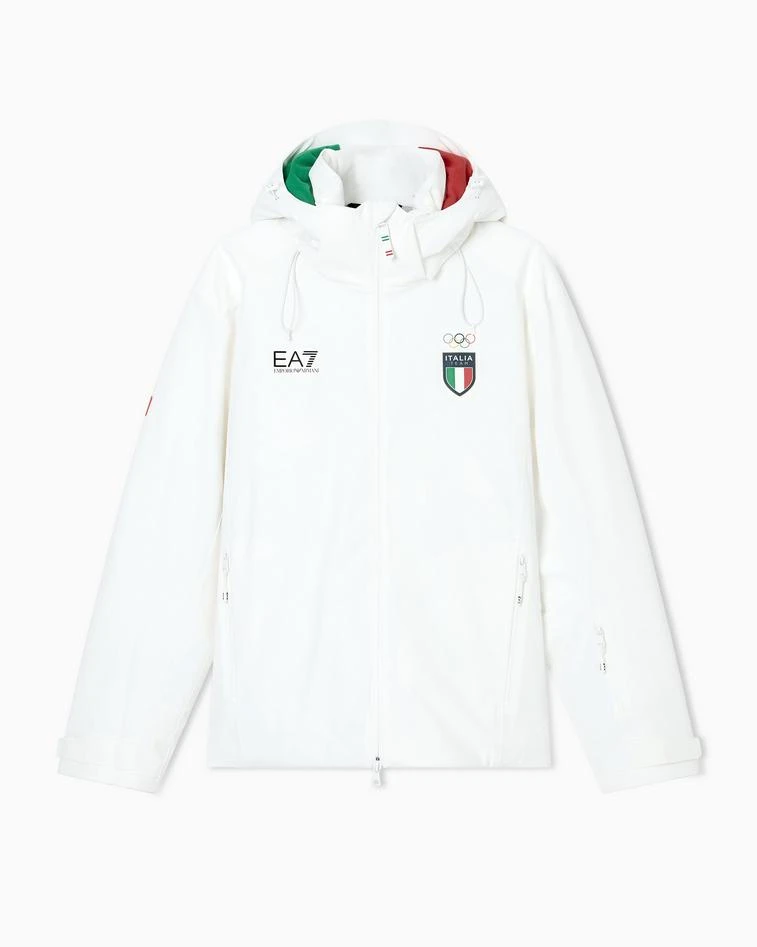 EA7 jacket man white