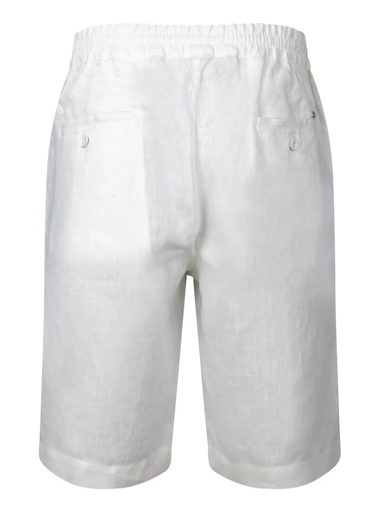 Herno Linen Beige Bermuda Shorts 2