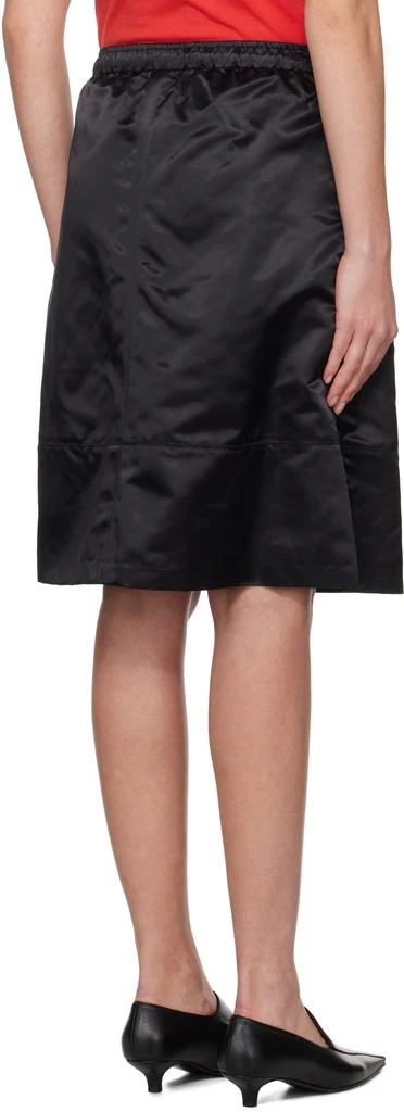 Nothing Written Black Nylon Midi Skirt 3