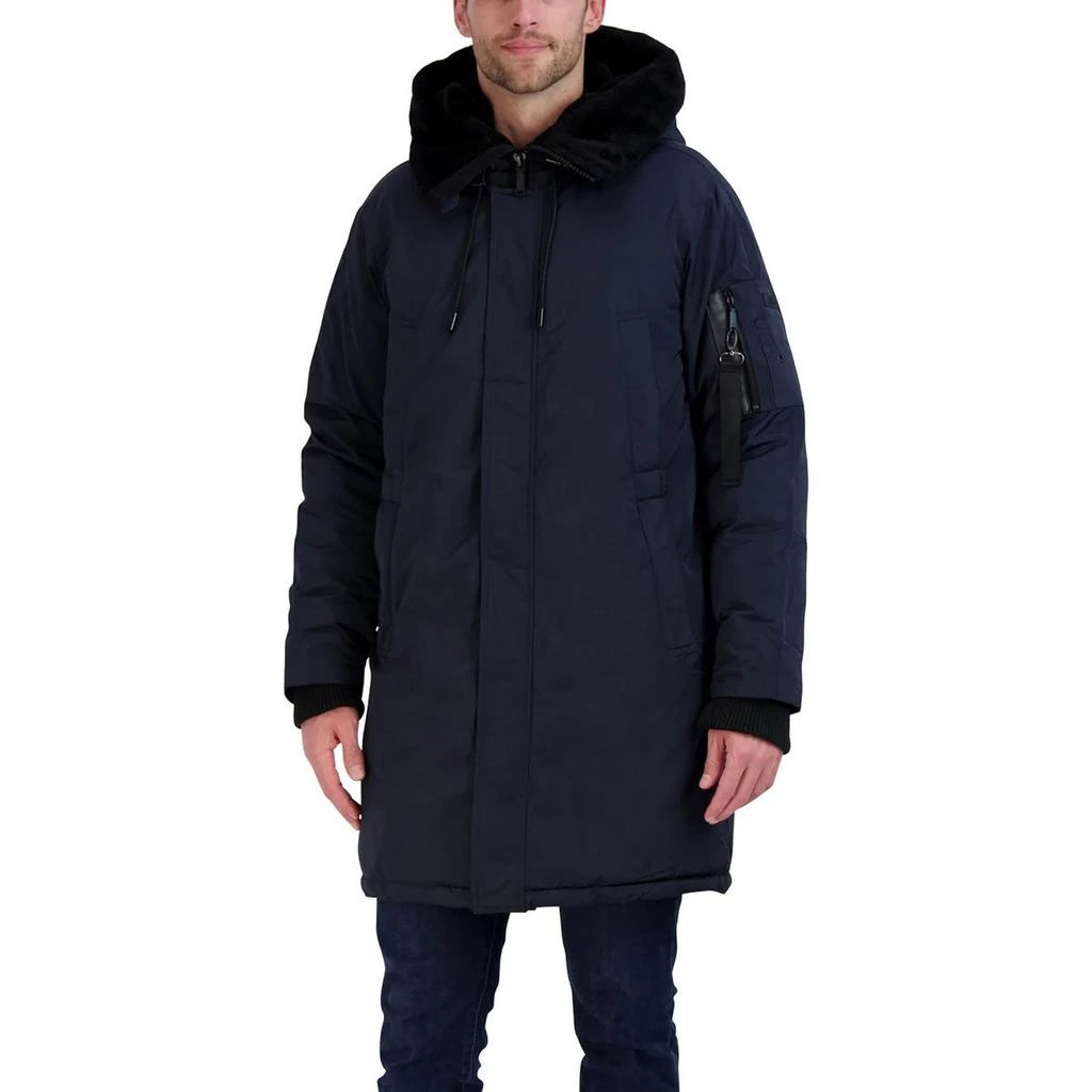 Vince Camuto Mens Winter Cold Weather Parka Coat 3