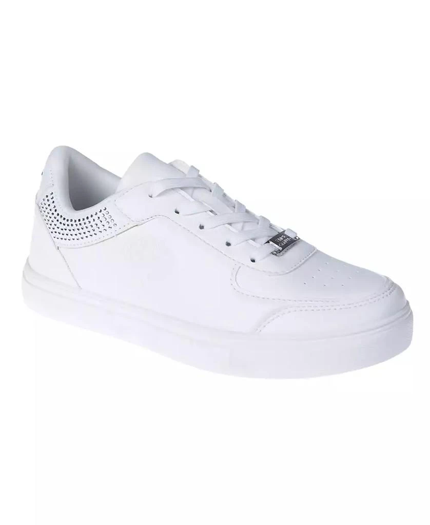 Vince Camuto Little and Big Girls Rhinestones Court Sneaker 1