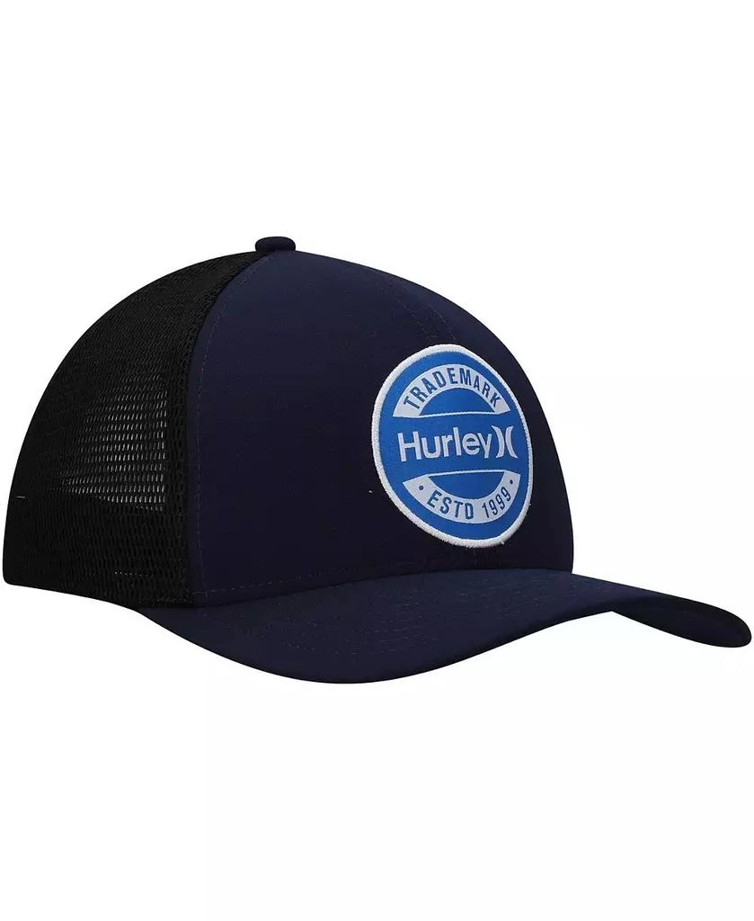 Hurley Men's Navy Charter Trucker Snapback Hat 3
