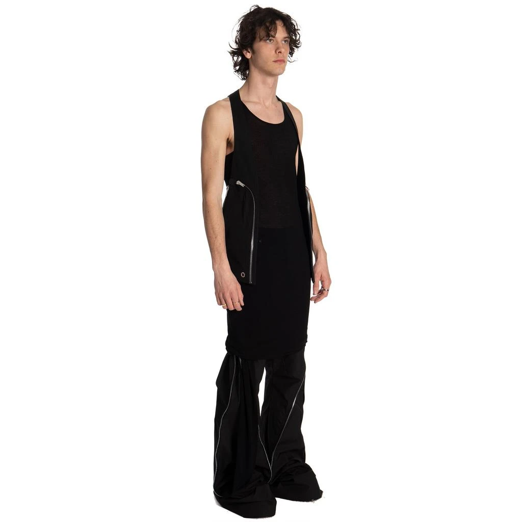 Rick Owens Ziggy Banana Tank (Black) 4