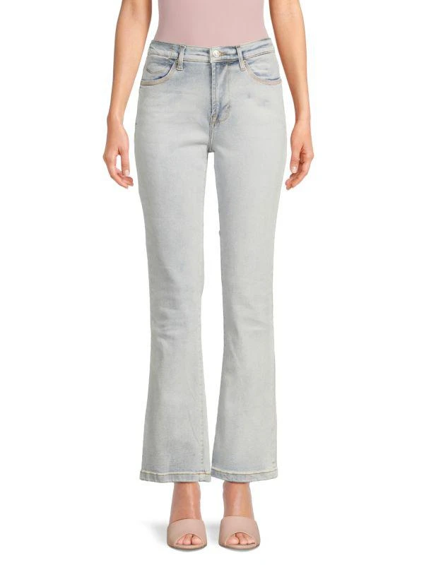 Kensie High Rise Bootcut Jeans 1