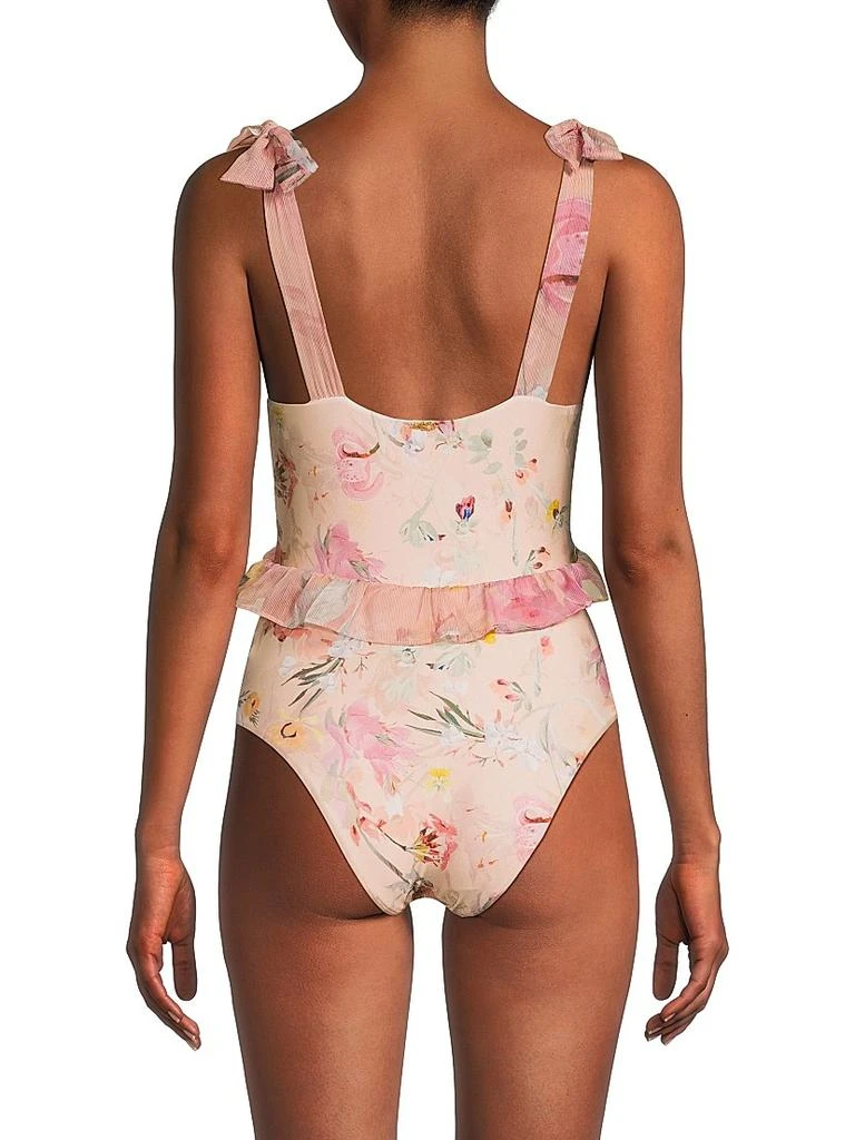 PatBO Lily Flower One-Piece Swimsuit 5