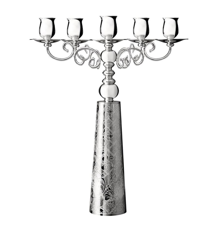 Christofle Jardin d'Eden Five-Light Candelabra
