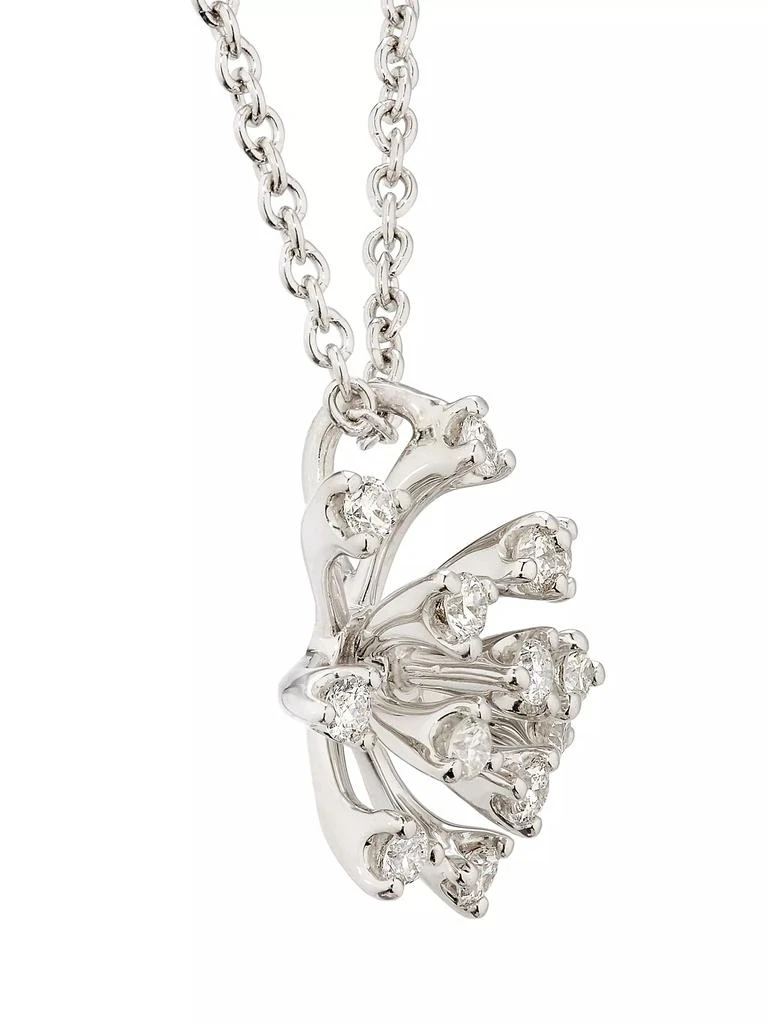 HUEB Luminus 18K White Gold & 0.18 TCW Diamond Pendant Necklace 5