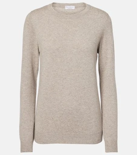 Brunello Cucinelli Monili cashmere sweater 1