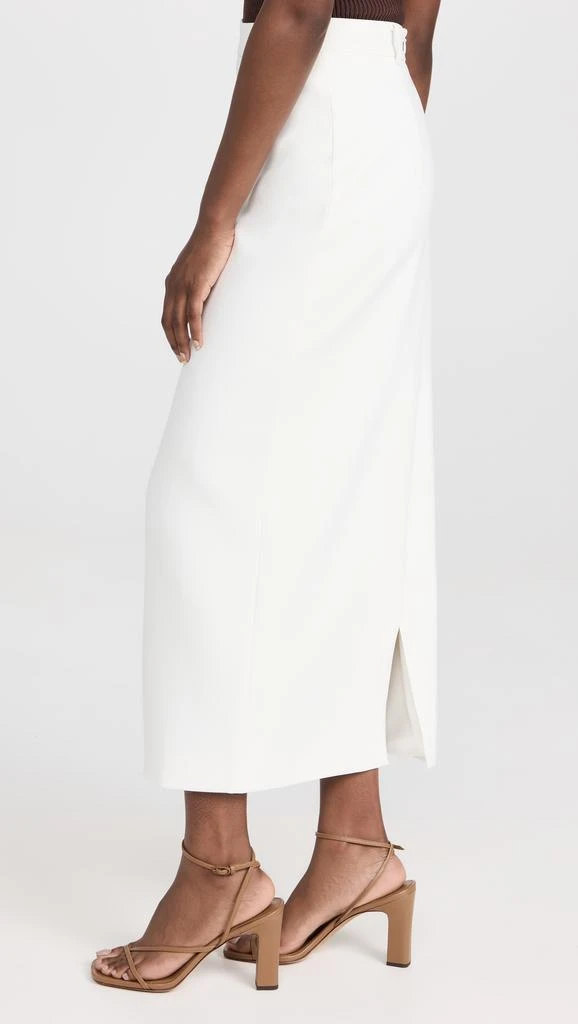 Pixie Market Nia White Maxi Skirt 3