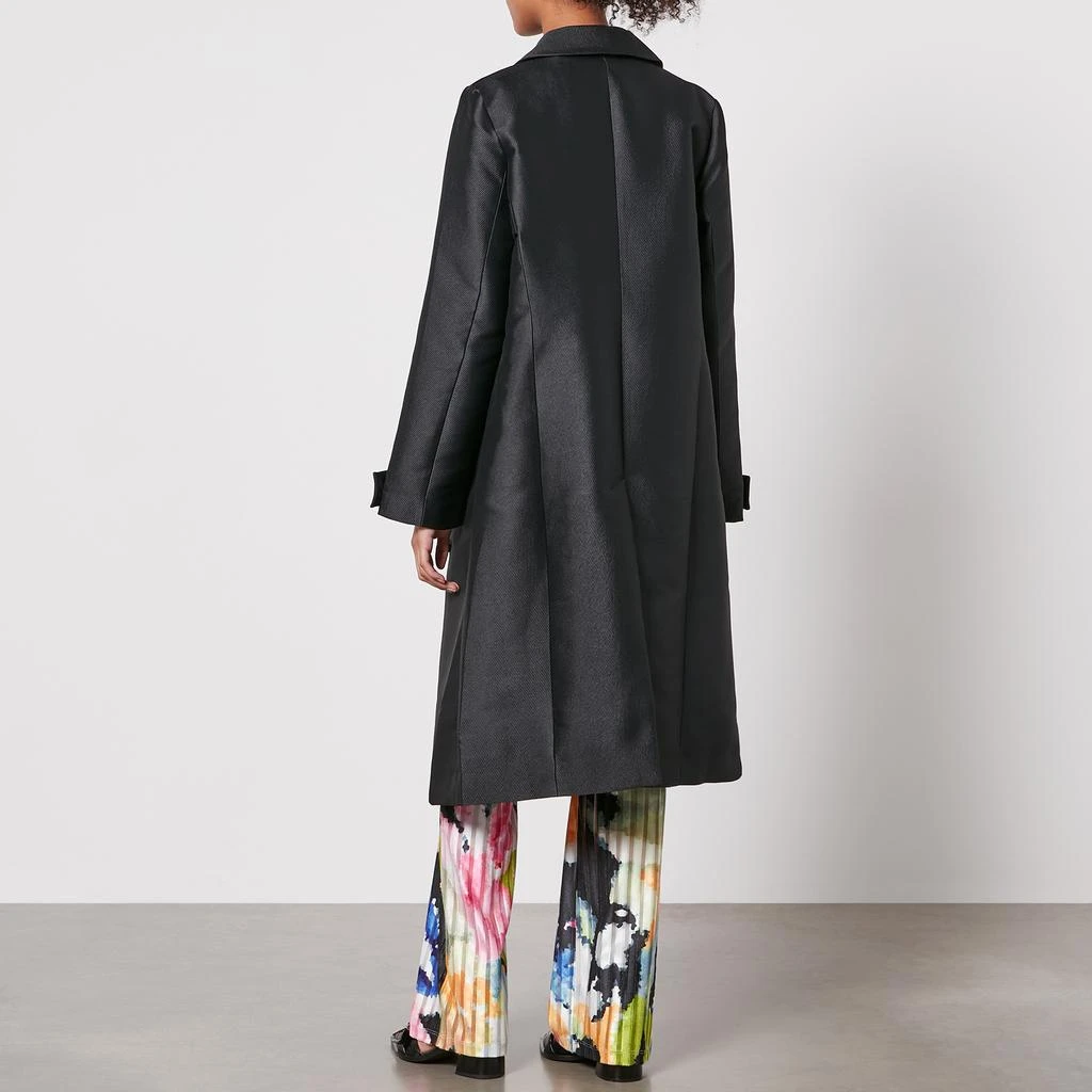 Stine Goya Wessi Floral-Jacquard and Twill Coat 2