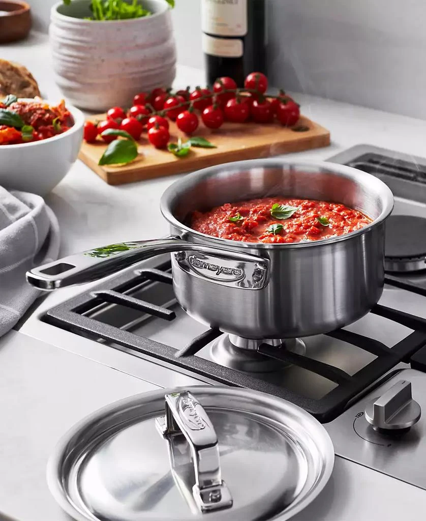 Demeyere Essential 5 Stainless Steel 1.5 Qt. 2-Piece Saucepan with Lid 3