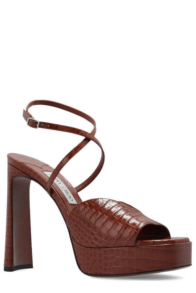 Jimmy Choo Jimmy Choo Karli Embossed Platform Sandals 2
