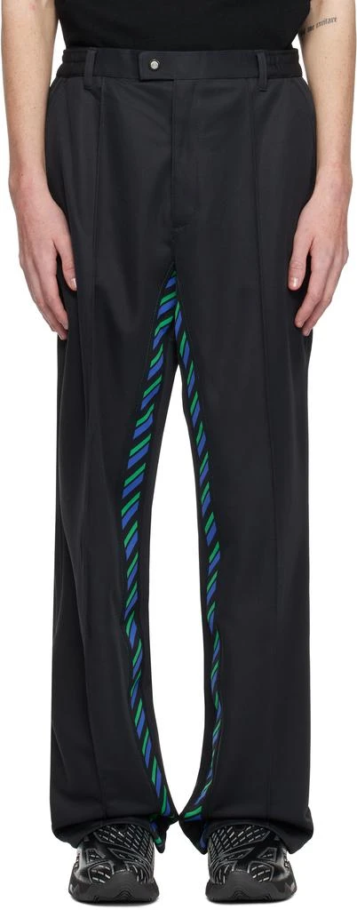 Asics NOVALIS Black Styrax Track Pants 1