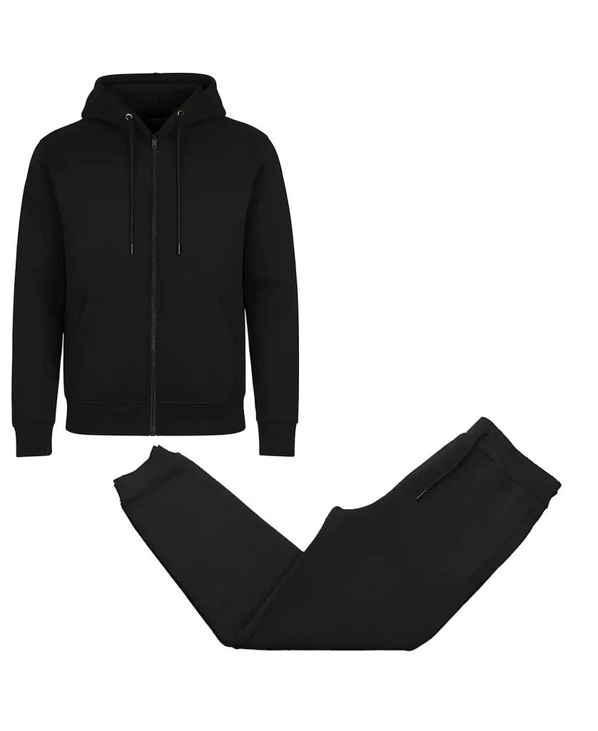 Blu Rock Men's Full-Zip Hoodie and Jogger Sweatpants Matching, 2-Piece Set 2