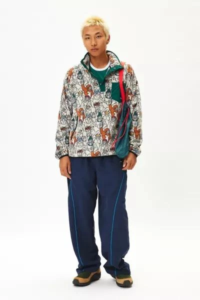 KAVU KAVU Tennaway Mock Neck Fleece Pullover Sweatshirt 1