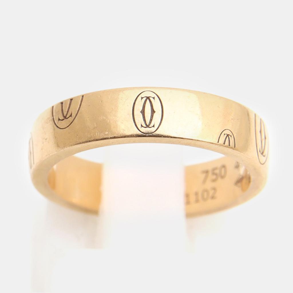 Cartier Cartier 18k Yellow Gold Logo de Cartier Ring Size 7