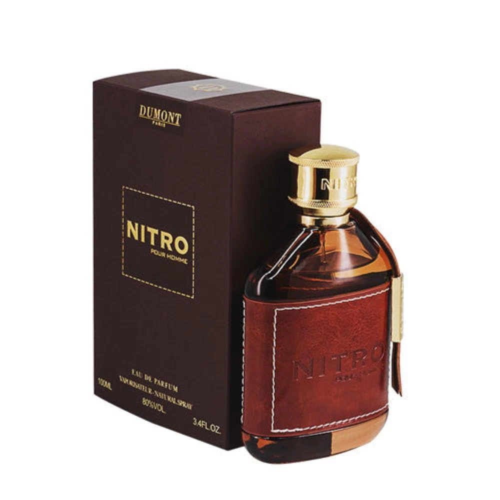 The Perfume Box Dumont Nitro Pour Homme Eau De Parfum  Men's Cologne 3.4 Oz 1