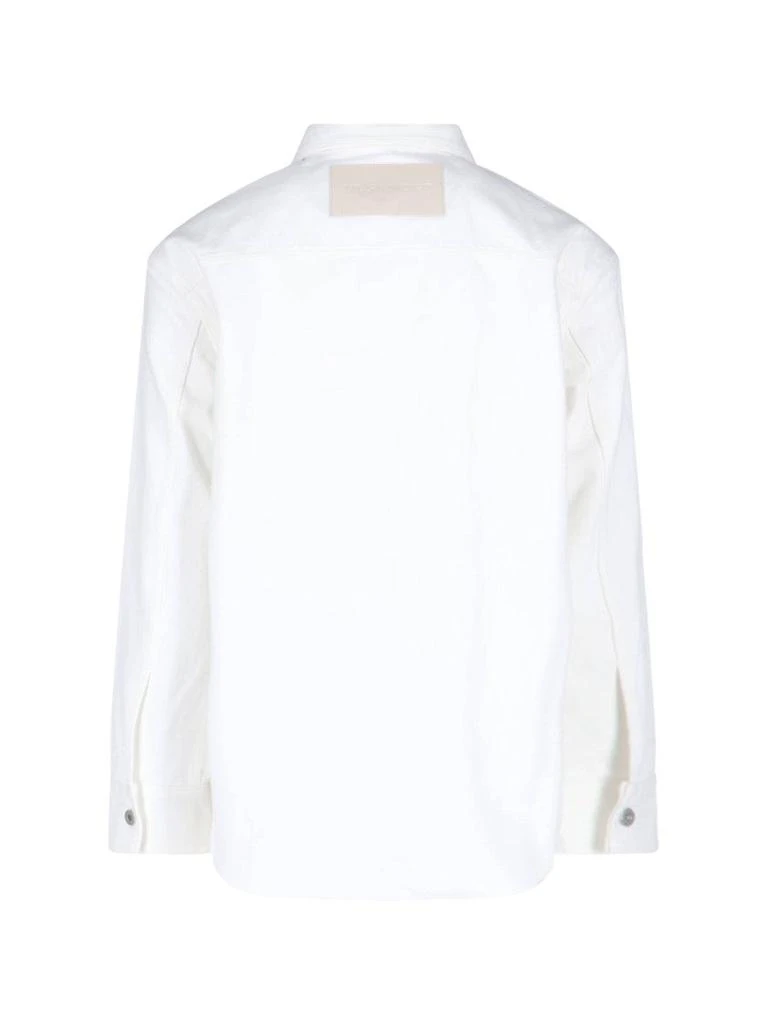 Jil Sander Denim Overshirt – White 2