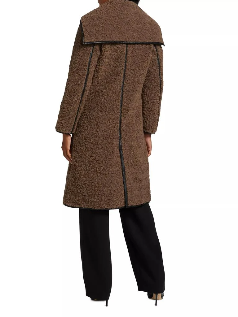 dh New York Trace Faux-Shearling Coat 5
