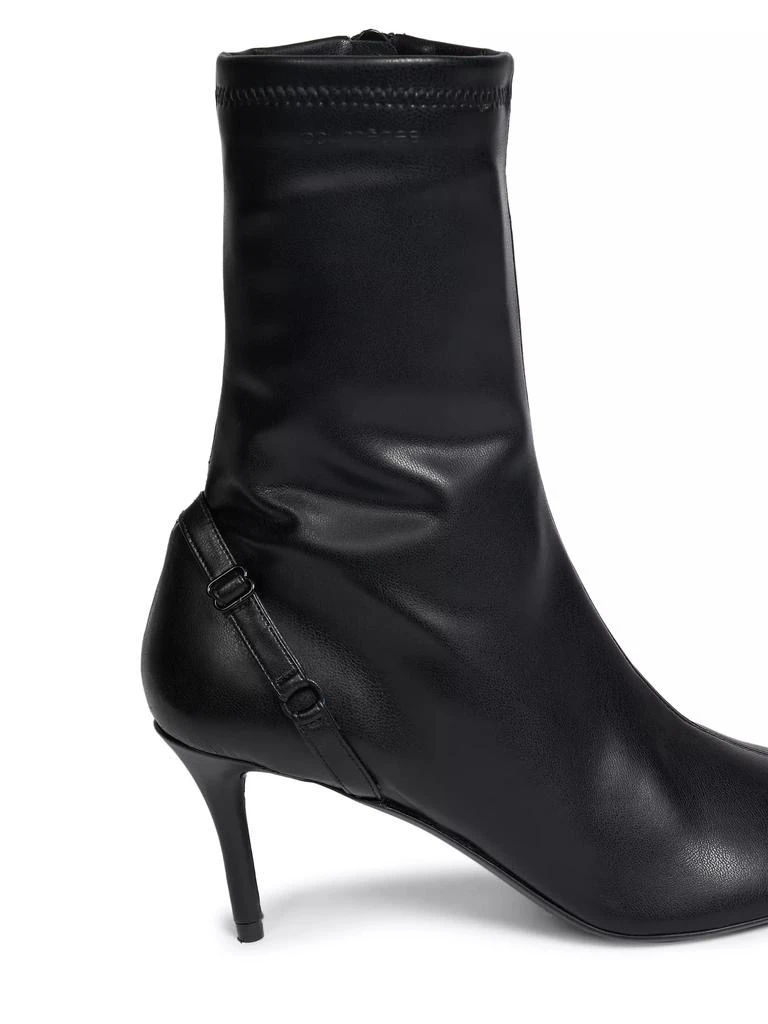 courreges 424 Oblique-Strap Ankle Boots 6