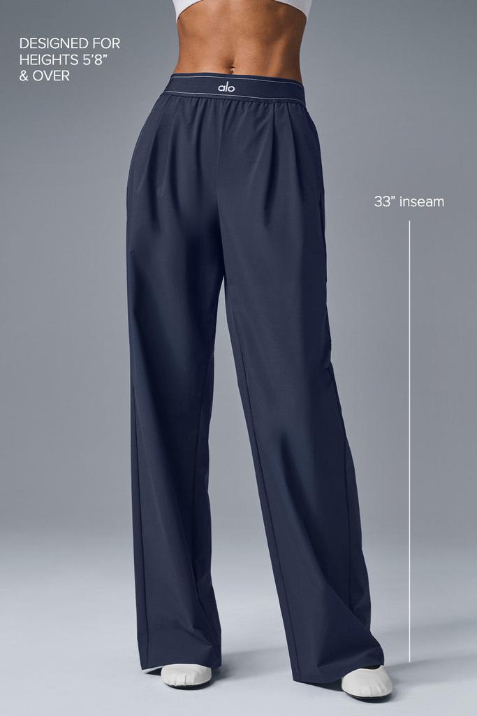 Alo Yoga Suit Up Trouser (Long) - Navy