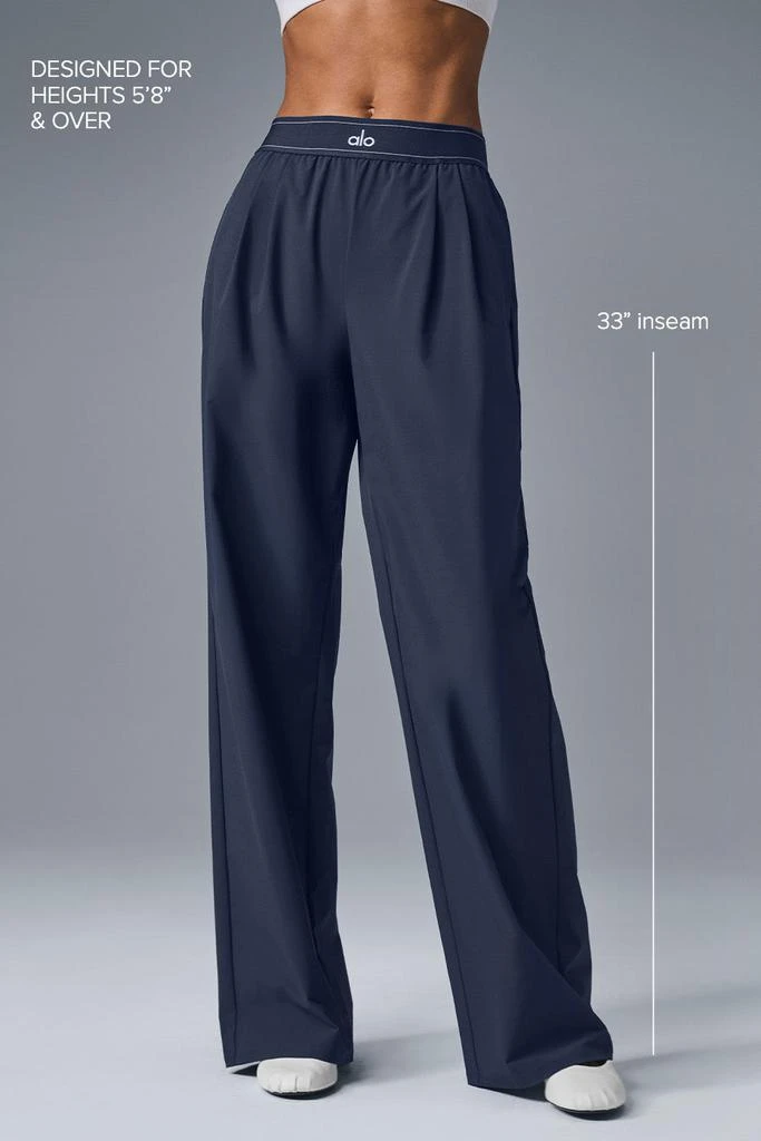 Alo Yoga Suit Up Trouser (Long) - Navy 2