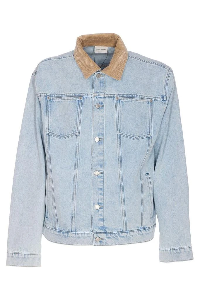Drôle de Monsieur Drôle de Monsieur Logo Patch Denim Jacket 1