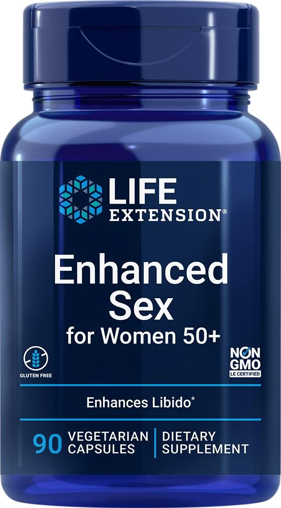 Life Extension Life Extension Enhanced Sex for Women 50+ (90 Vegetarian Capsules) 1