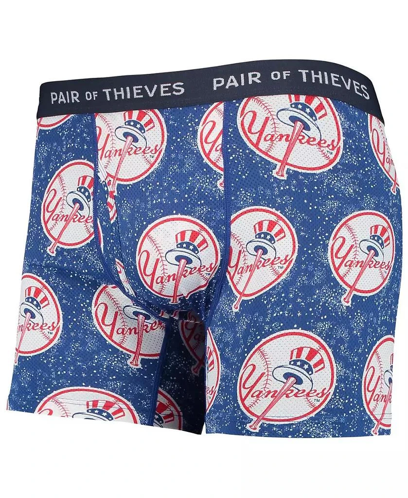 Pair Of Thieves Men's Navy, Blue New York Yankees Super Fit 2-Pack Boxer Briefs Set 2