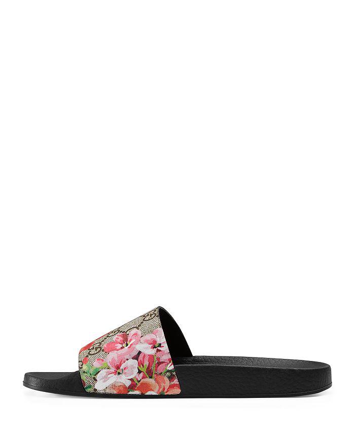 Gucci Women's Pursuit Pool Slide Sandals - Slippers - Free Gucci Women's Pursuit Pool Slide Sandals - Slippers - Free