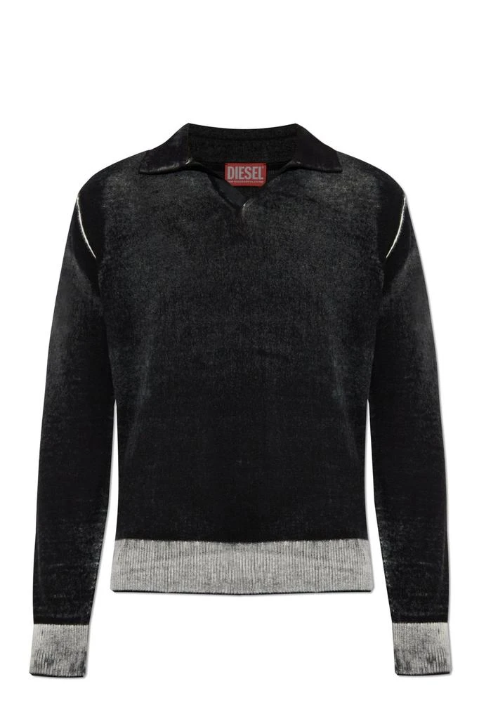 Diesel Diesel K-Lorenzo Knitted Polo Top 1