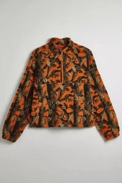 BDG BDG Scotty Printed Fleece Half-Zip Mock Neck Sweatshirt 2