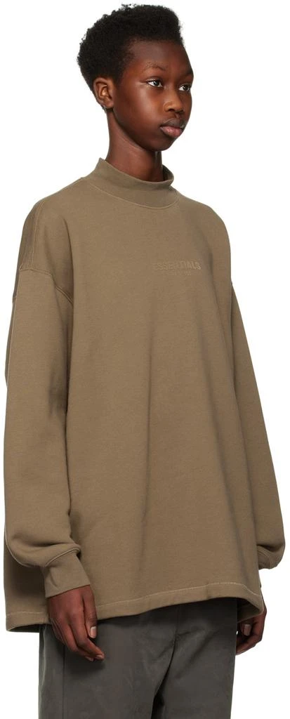 Fear of God ESSENTIALS Brown Relaxed Sweatshirt 2