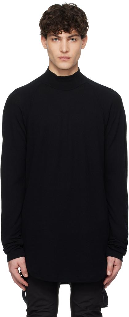 Julius Black Ana-Mockneck Sweater