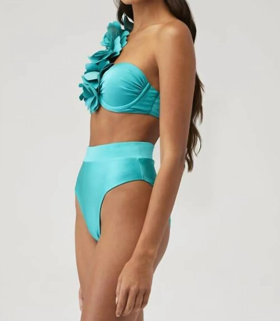 PatBO Patbo - Flower Applique Bikini Top 3