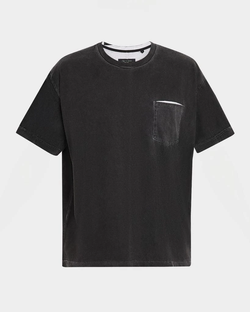 Rag & Bone Men's Deacon Overprinted T-Shirt 1