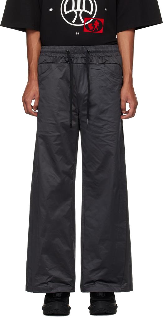 NAMESAKE Black Wolves Wide Leg Trousers