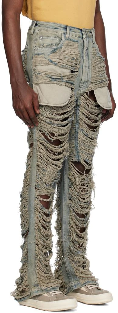 Rick Owens Blue Geth Jeans 2