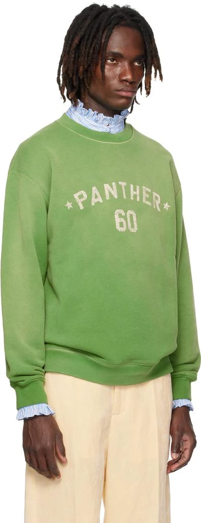Valentino Green 
Chez Valentino
 Print Cotton Sweatshirt 2