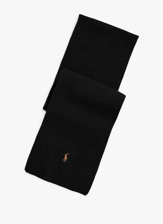 Ralph Lauren Scarf with a plain and checked appearance