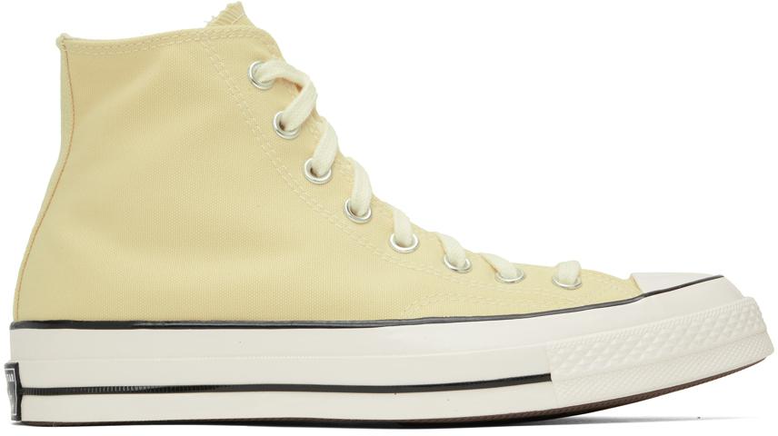 Converse Yellow Chuck 70 Hi Sneakers Men s Sneakers BeyondStyle