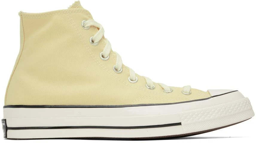 Converse Yellow Chuck 70 Hi Sneakers 1