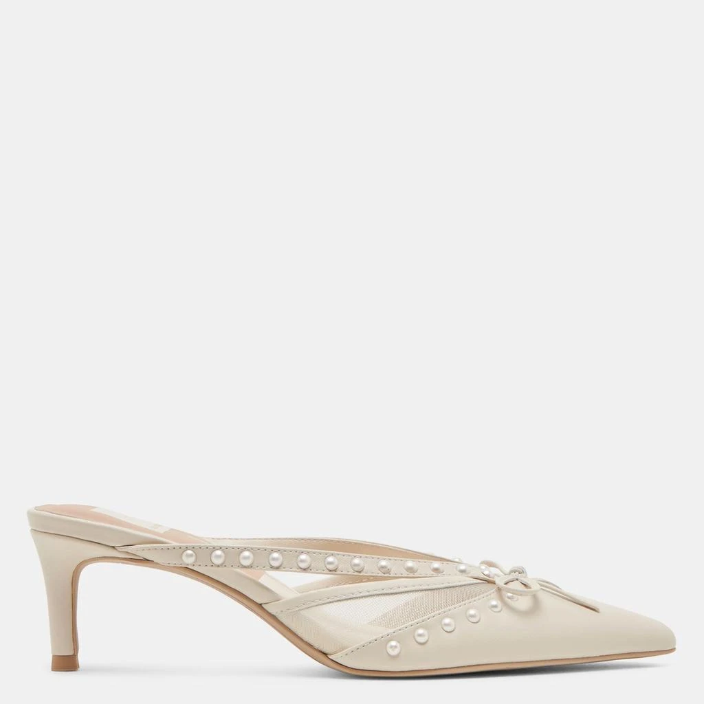 Dolce Vita Kylene Pearl Heels Vanilla Leather 1
