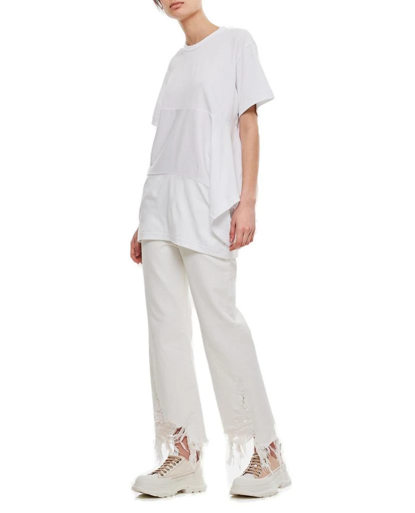 Comme des Garcons Comme des Garçons Cut-Out Detailed Crewneck T-Shirt 3