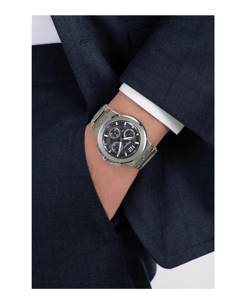 Salvatore Ferragamo F-80 Titanium Tech Bracelet Watch 5