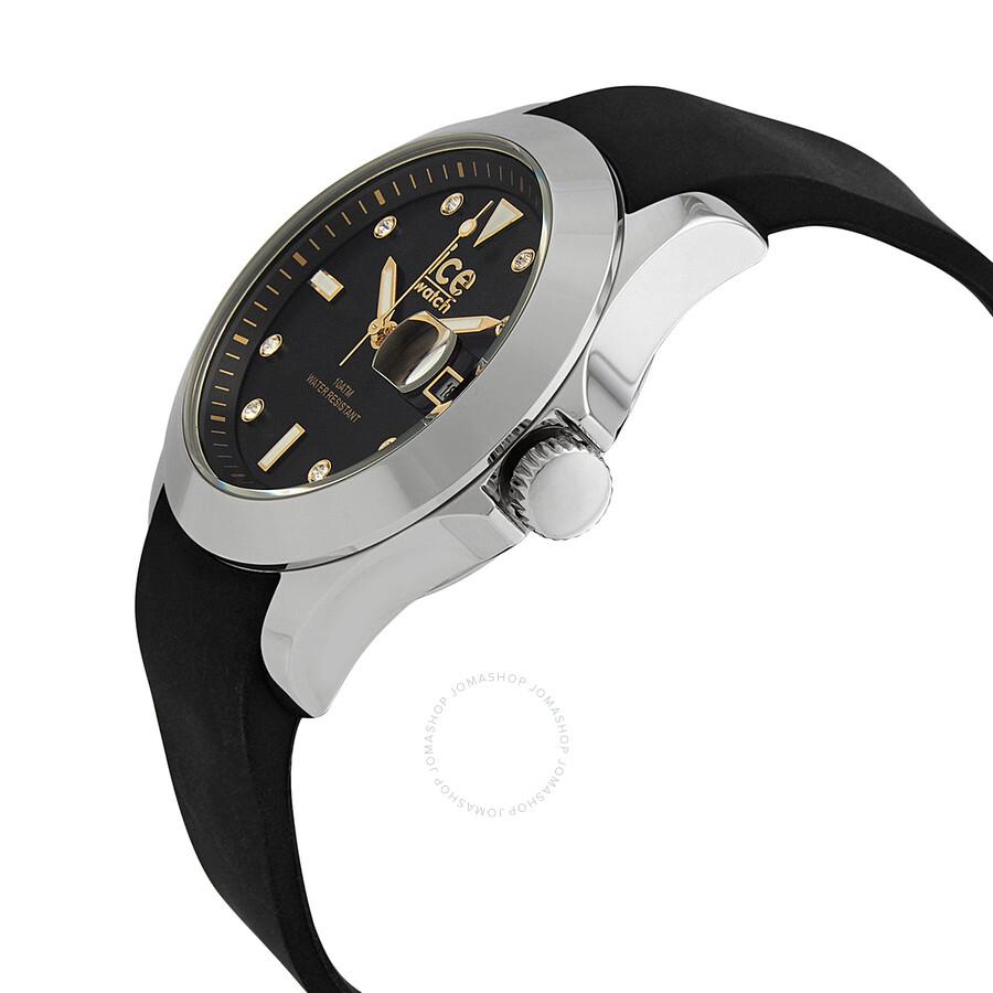 Ice-Watch Quartz Crystal Black Dial Unisex Watch 020383