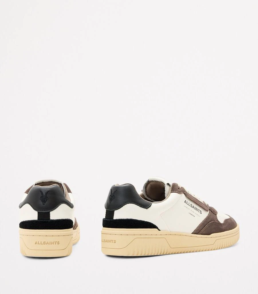 ALL SAINTS Leather Regan Sneakers 4