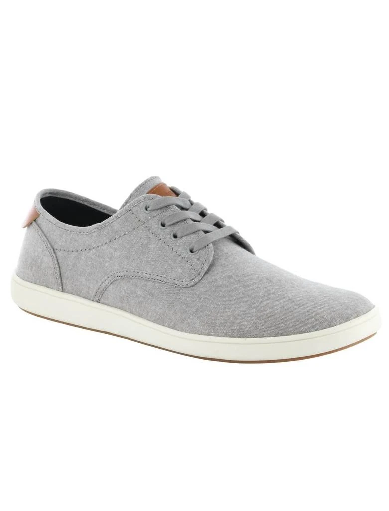 Steve Madden Mens Fenta Sneaker In Grey Fabric 3